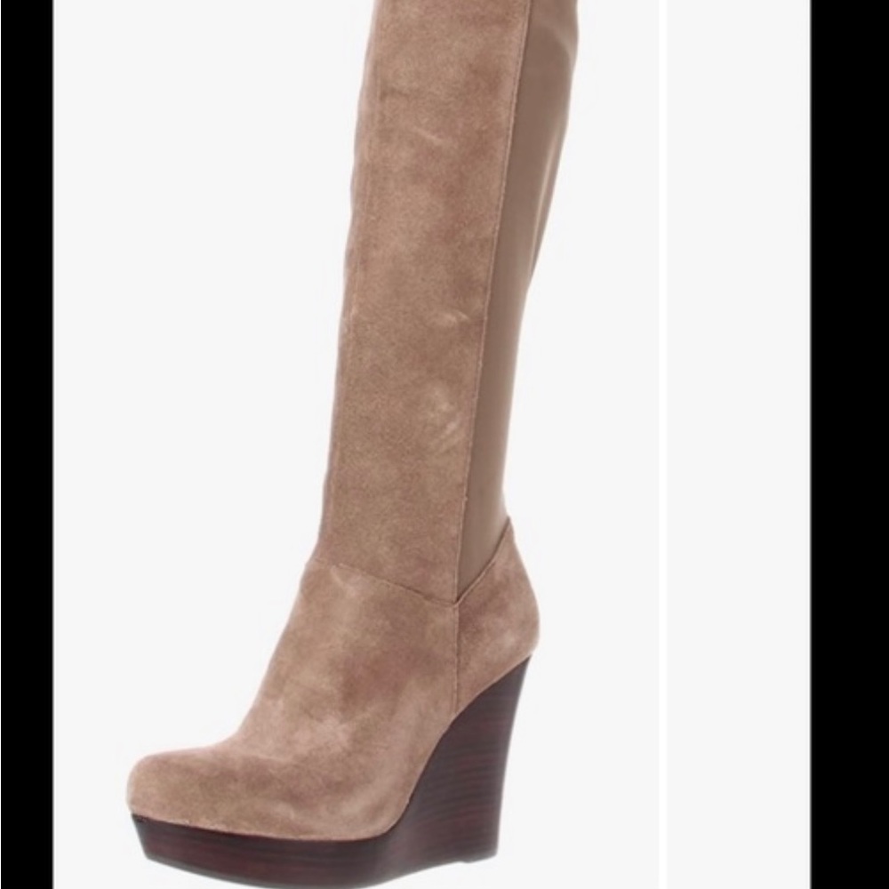Seychelles Cross Your Fingers Suede Knee-High Boot